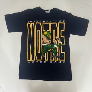 Vintage Notre Dame Fighting Irish Double-Sided Tee ☘️